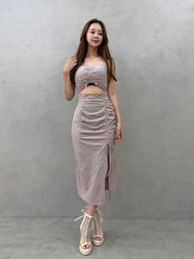 SHINRIさん(レディース・165cm)の夏コーディネート