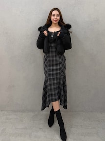 マーメイドチェックワンピース｜イートミー（EATME）公式通販｜RUNWAY