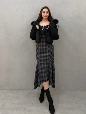 SHINRIさん（レディース・165cm）の冬コーディネート