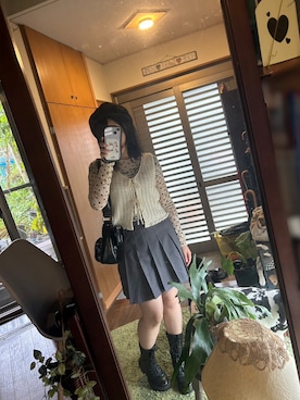 「アイテム（その他トップス）」を使った、aris1105さん（レディース・149cm）の秋コーディネート