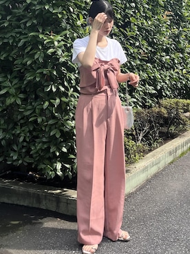 0118momoさん（レディース・164cm）の夏コーディネート