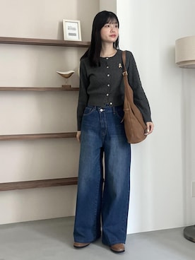 「VIS（ビス）のアイテム」を使った、0118momoさん（レディース・164cm）の夏コーディネート
