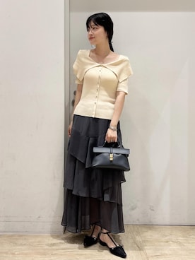「アイテム（パンプス）」を使った、0118momoさん（レディース・164cm・20代）の夏コーディネート