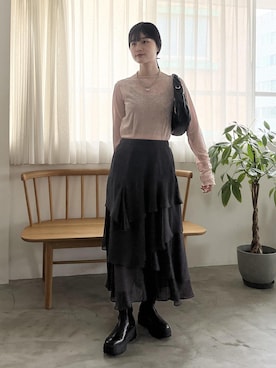 「VIS（ビス）のアイテム」を使った、0118momoさん（レディース・164cm）の夏コーディネート