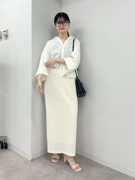 「VIS（ビス）のアイテム」を使った、0118momoさん（レディース・164cm）の夏コーディネート