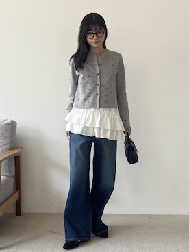 「アイテム（パンプス）」を使った、0118momoさん（レディース・164cm・20代）の秋コーディネート