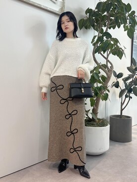 0118momoさん（レディース・164cm）の冬コーディネート