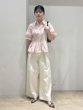 「VIS」｜「アイテム（サンダル）」を使った、0118momoさん（レディース・164cm）の夏コーディネート