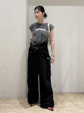 「アイテム（パンツ）」を使った、0118momoさん（レディース・164cm・20代）の夏コーディネート