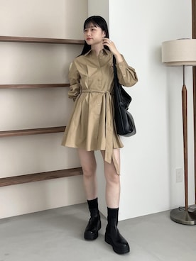 「VIS（ビス）のアイテム」を使った、0118momoさん（レディース・164cm）の夏コーディネート