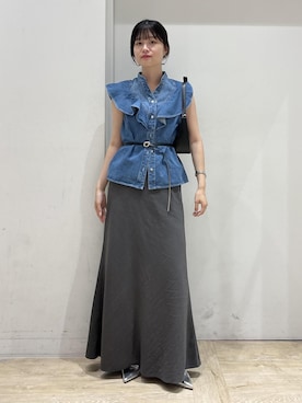 0118momoさん（レディース・164cm）の夏コーディネート