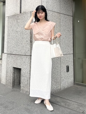 0118momoさん（レディース・164cm）の夏コーディネート