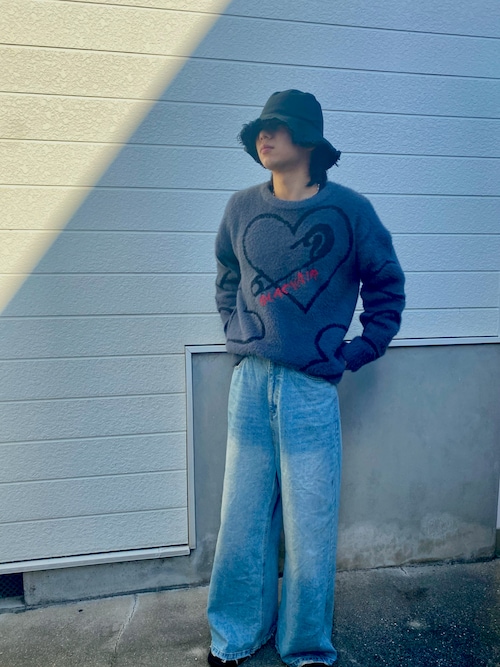 バケットハット ダメージ加工 デストロイ 美シルエット WB4001【WB