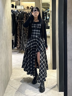 misakiさん（レディース・160cm）の冬コーディネート