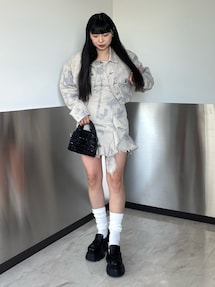 バルーンコンパクトデニムブルゾン｜エモダ（EMODA）アウトレット公式