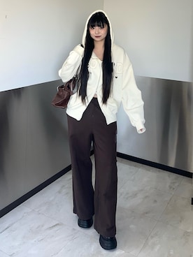 misakiさん(レディース・160cm)の冬コーディネート