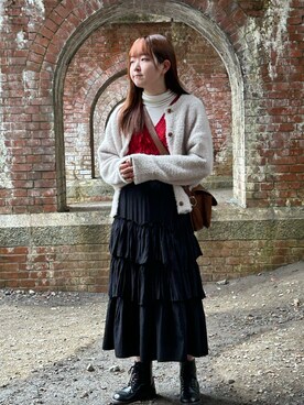 misatoさん（レディース・167cm・10代）の冬コーディネート