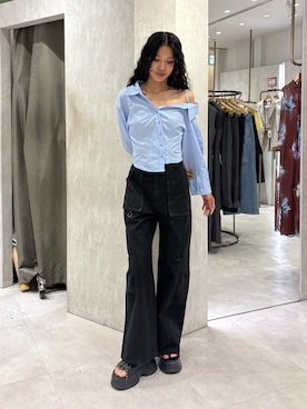 成田すみれさん(レディース・171cm)の夏コーディネート