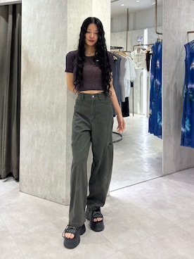 成田すみれさん(レディース・171cm)の夏コーディネート
