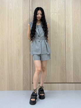 成田すみれさん（レディース・171cm）の夏コーディネート