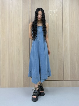 成田すみれさん(レディース・171cm)の夏コーディネート
