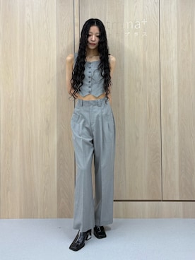 成田すみれさん（レディース・171cm）の夏コーディネート