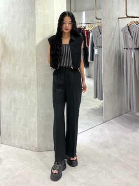 成田すみれさん(レディース・171cm)の夏コーディネート