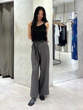 成田すみれさん（レディース・171cm）の夏コーディネート