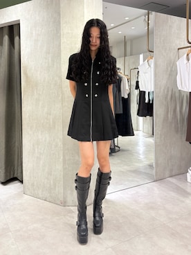 成田すみれさん(レディース・171cm)の秋コーディネート