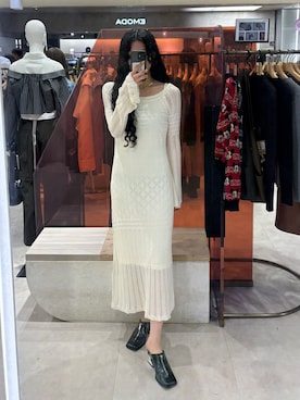 成田すみれさん(レディース・171cm)の春コーディネート