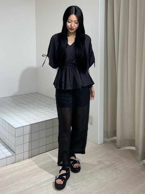 セール】【セットアップ対応】シャイニーシアーパンツ（その他パンツ