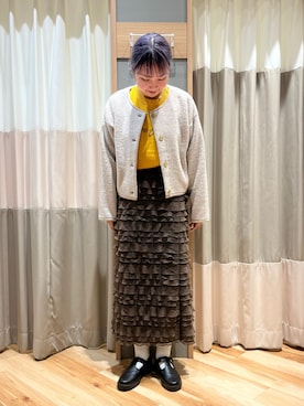 「Samansa Mos2（サマンサ モスモス）のアイテム（ジャケット/アウター）」を使った、Saさん（レディース・165cm）の秋コーディネート