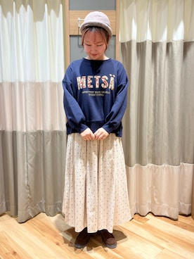 「アップリケ」｜Saさん（レディース・165cm）の秋コーディネート