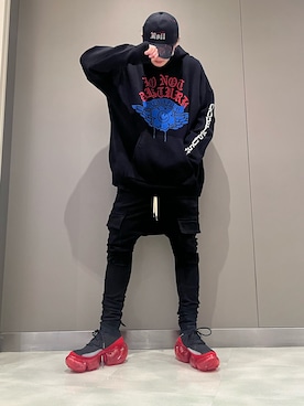 「grounds（グラウンズ）のアイテム」を使った、ＫＥＮＮさん（メンズ・175cm）の春コーディネート