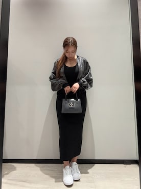 「ARMANI EXCHANGE（アルマーニエクスチェンジ）のアイテム」を使った、hnchaさん（レディース・160cm）の春コーディネート
