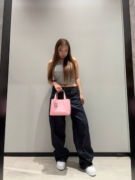 「ARMANI EXCHANGE（アルマーニエクスチェンジ）のアイテム」を使った、hnchaさん（レディース・160cm）の夏コーディネート