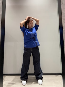 「ARMANI EXCHANGE（アルマーニエクスチェンジ）のアイテム」を使った、hnchaさん（レディース・160cm）の夏コーディネート