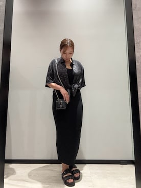 「ARMANI EXCHANGE（アルマーニエクスチェンジ）のアイテム」を使った、hnchaさん（レディース・160cm）の春コーディネート