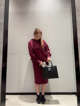 「アイテム（スウェット）」を使った、hnchaさん（レディース・160cm）の夏コーディネート