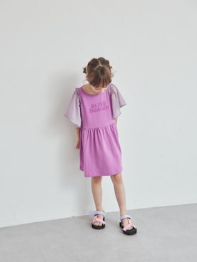 「pairmanon（ペアマノン）のアイテム（ワンピース/ドレス）」を使った、pairmanonさん（キッズ・110cm）の夏コーディネート