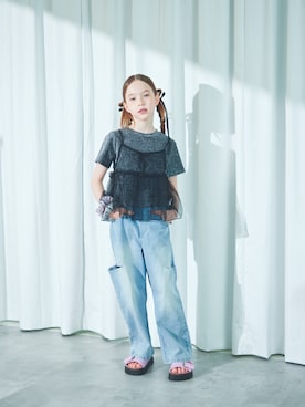 pairmanonさん（キッズ・129cm）の夏コーディネート