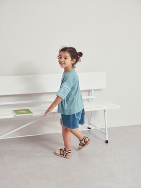 pairmanonさん（キッズ・110cm）の夏コーディネート