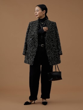 FUMIさん（レディース・162cm）の冬コーディネート