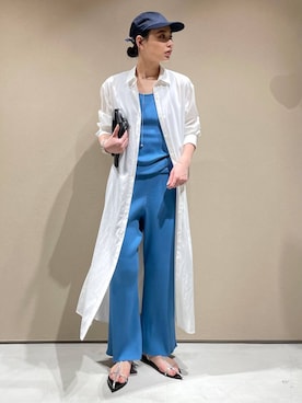「Chaos（カオス）のアイテム（ワンピース/ドレス）」を使った、FUMIさん（レディース・162cm）の春コーディネート
