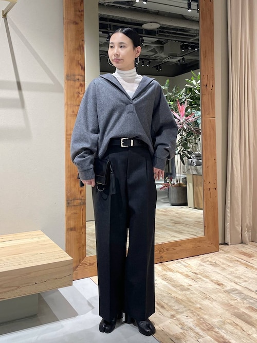 【MANUELA】Chaos別注ベルト 黒レザー MANUELA ベルト Chaos(カオス)/「MANUELA」別注ベルト レディース