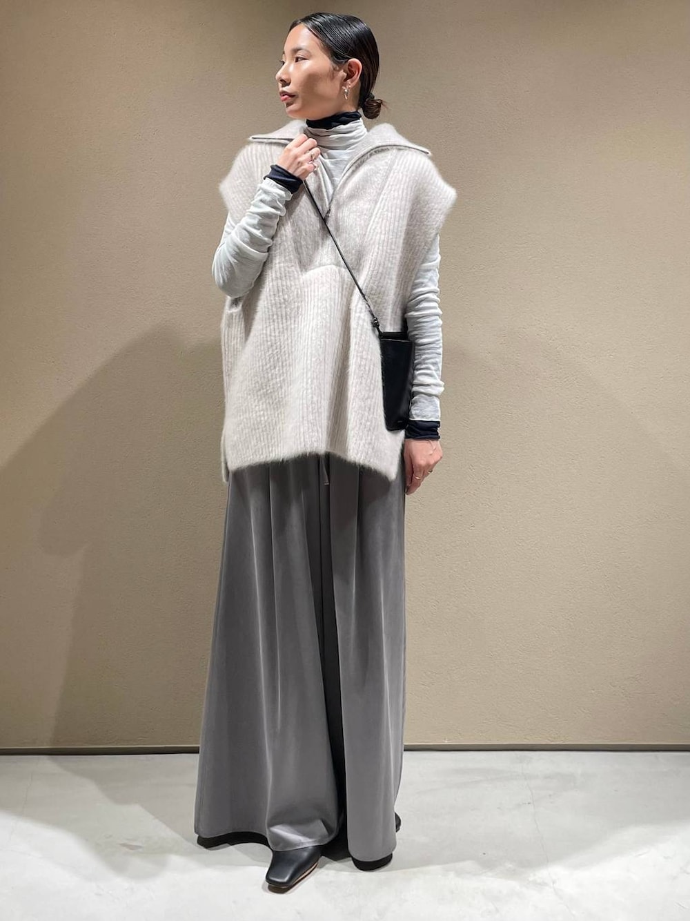 Chaos 美品 ブルーフォックススキッパーニット Chaos 美品 ブルーフォックススキッパーニット