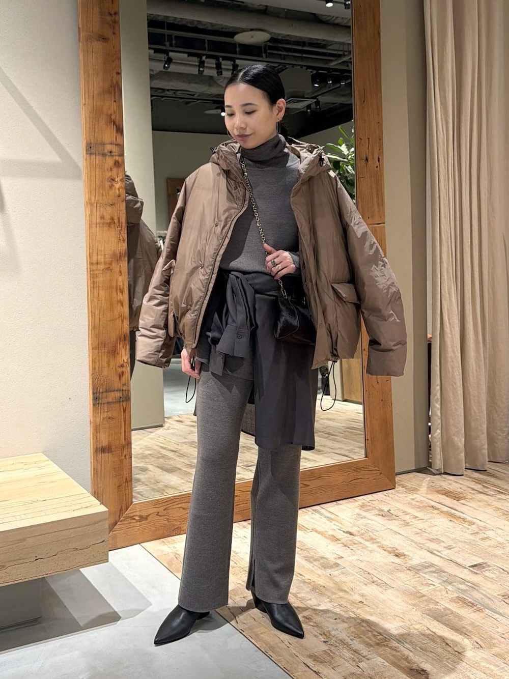 Chaos(カオス)/◇金子綾さんYouTube紹介◇ シエラウールニットパンツ