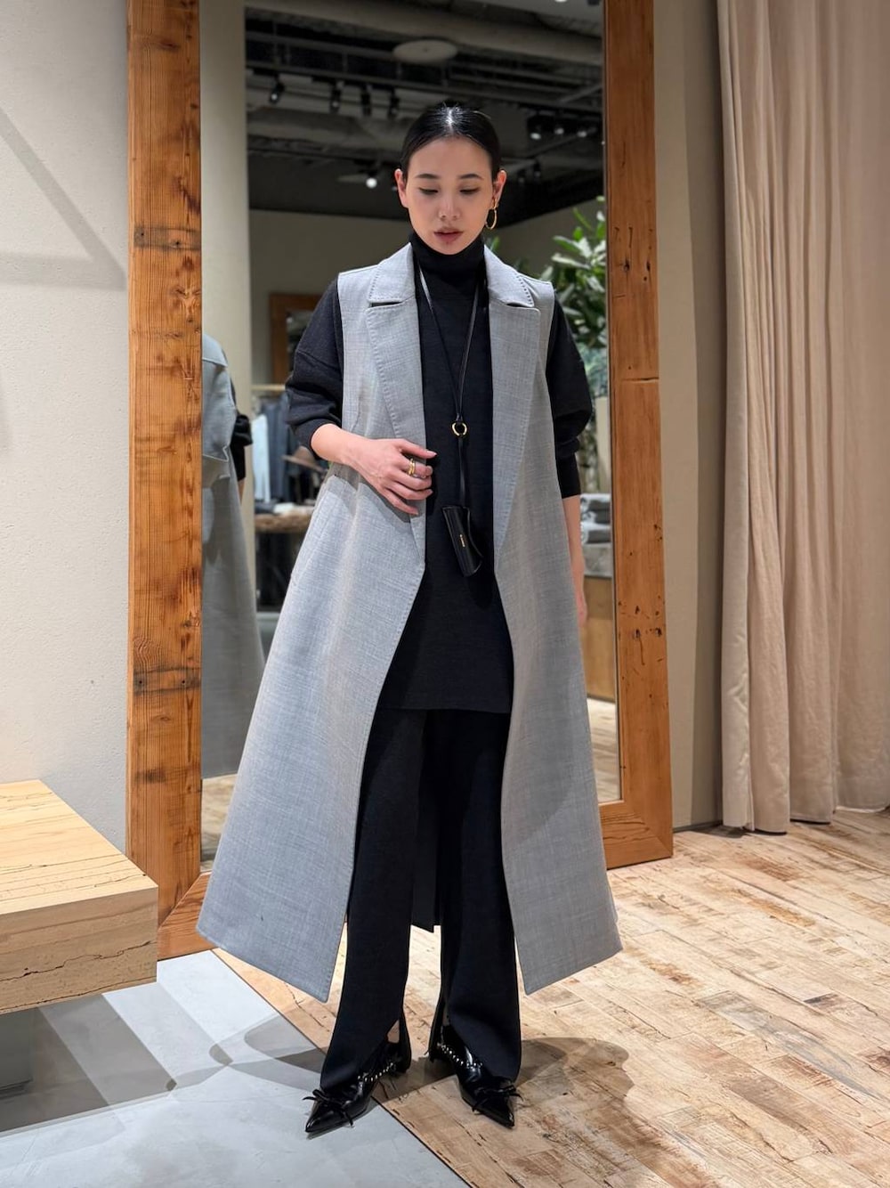 Chaos(カオス)/◇金子綾さんYouTube紹介◇ シエラウールニットパンツ