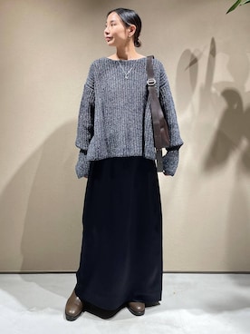 「Chaos（カオス）のアイテム（ワンピース/ドレス）」を使った、FUMIさん（レディース・162cm）の秋コーディネート