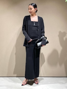「アイテム（カーディガン/ボレロ）」を使った、FUMIさん（レディース・162cm）の夏コーディネート